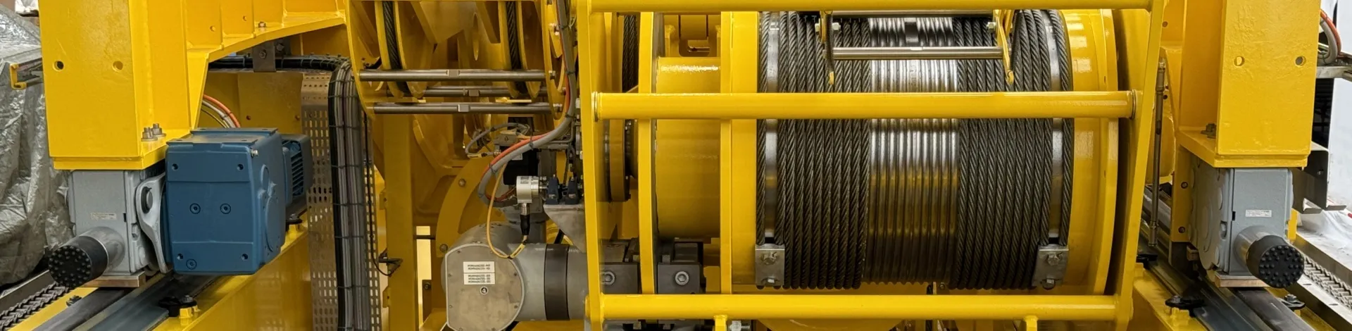 bovenloopkraan single failure 20T ontworpen en gebouwd door Delmeco Projecten BV