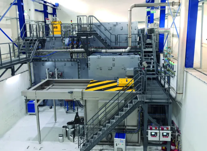 WTU inclusief afscherming bij NRG in Petten gebouwd door Delmeco Projecten