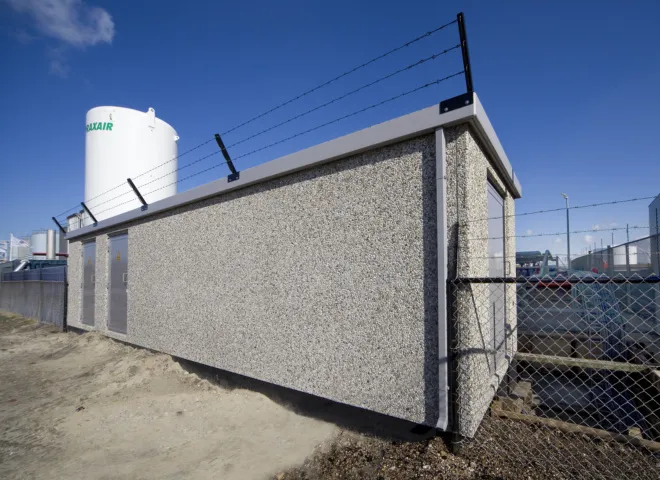 Trafostation Vesta Terminals Flushing vervangen door Delmeco