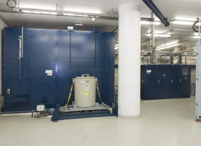 VLI Vaten leeg installatie COVRA gebouwd door Delmeco