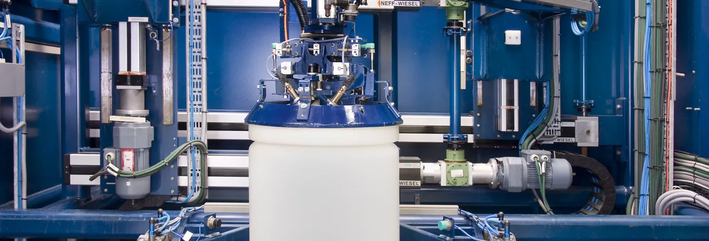 VLI Vaten leeg installatie COVRA gebouwd door Delmeco