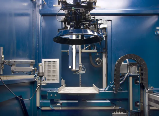 VLI Vaten leeg installatie COVRA gebouwd door Delmeco