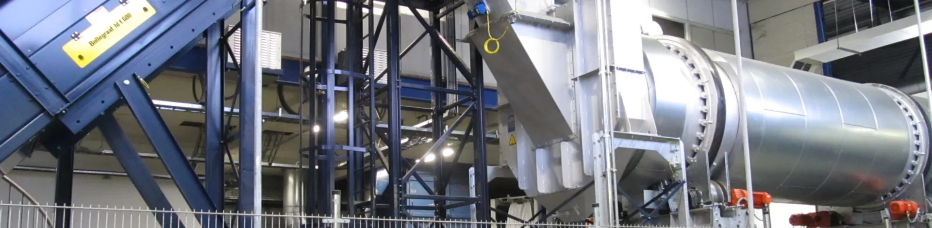 LCD lijn Sims recycling ontworpen en gebouwd door Delmeco