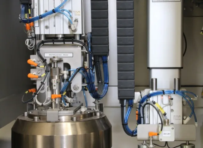 MCI mobiele cementeer installatie COVRA gebouwd door Delmeco