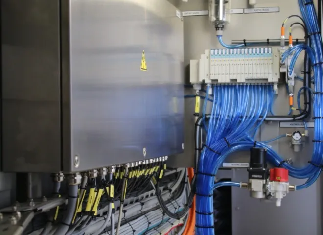 MCI mobiele cementeer installatie COVRA gebouwd door Delmeco