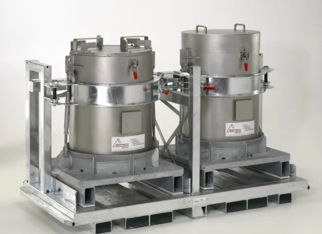 RVS vaten NRG gemaakt door Delmeco