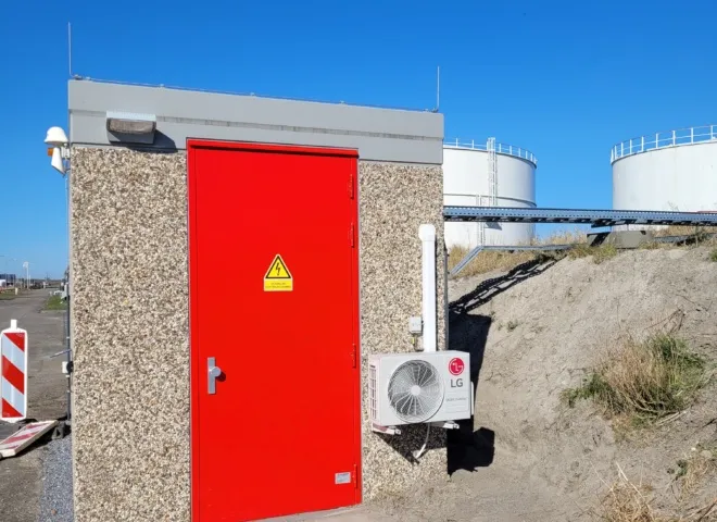 Laagspanningsstation Vesta Terminals Flushing vervangen door Delmeco