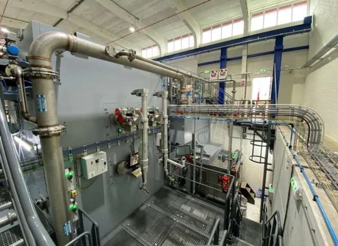 WTU bij NRG gebouwd door Delmeco