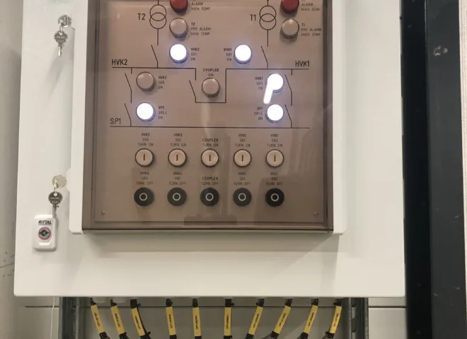 Fertilife besturingskast gebouwd door Delmeco Projecten in Goes