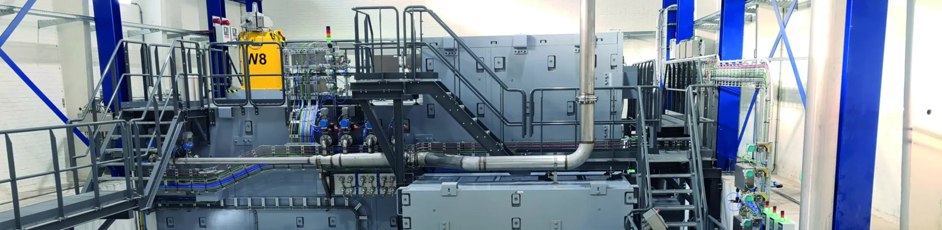 Waste tranfer unit bij NRG in Petten