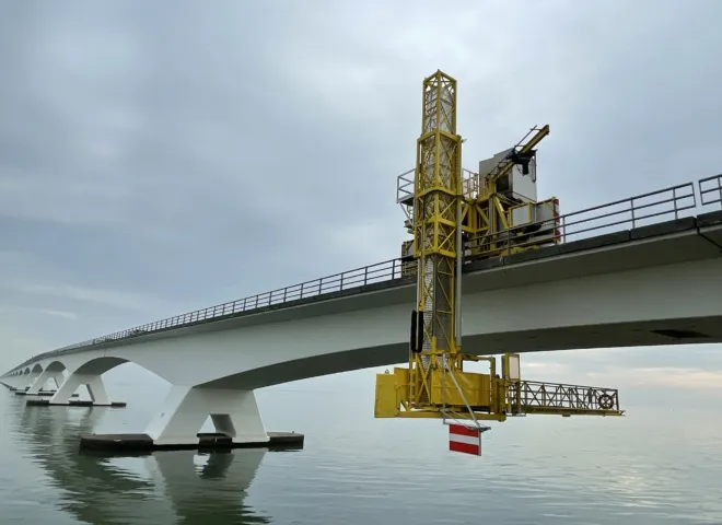 Laagwerker Zeelandbrug gebouwd door Delmeco