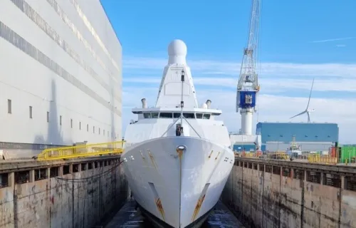 DSV Damen Shipyard walvoeding